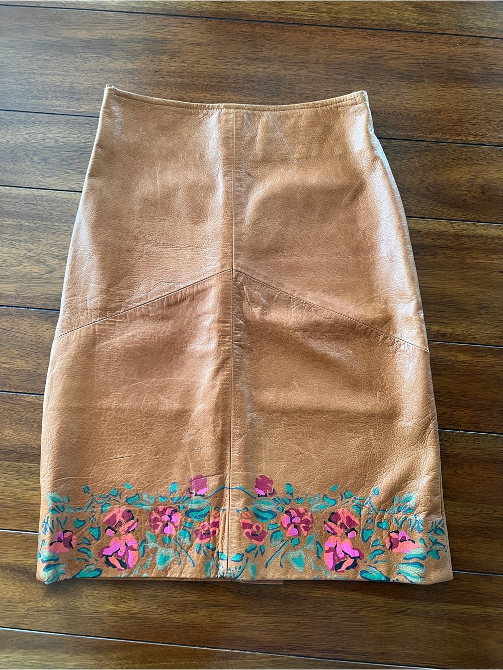 Stella Forest Lambskin Leather Skirt